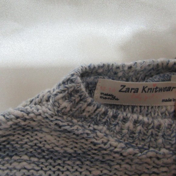 Baby girl pullover sweater Size 12- 8 Month Zara - Picture 3 of 7